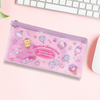Sanrio Characters Glitter Pink Hello Kitty Pouch with zipper
