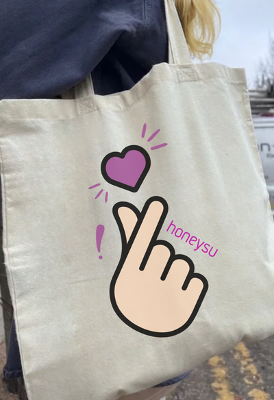 Korean illustration design Tote Bag