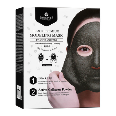 Black Premium Modeling Mask